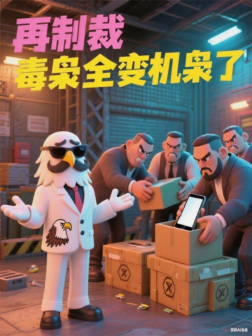 再制裁，毒枭全变机枭了